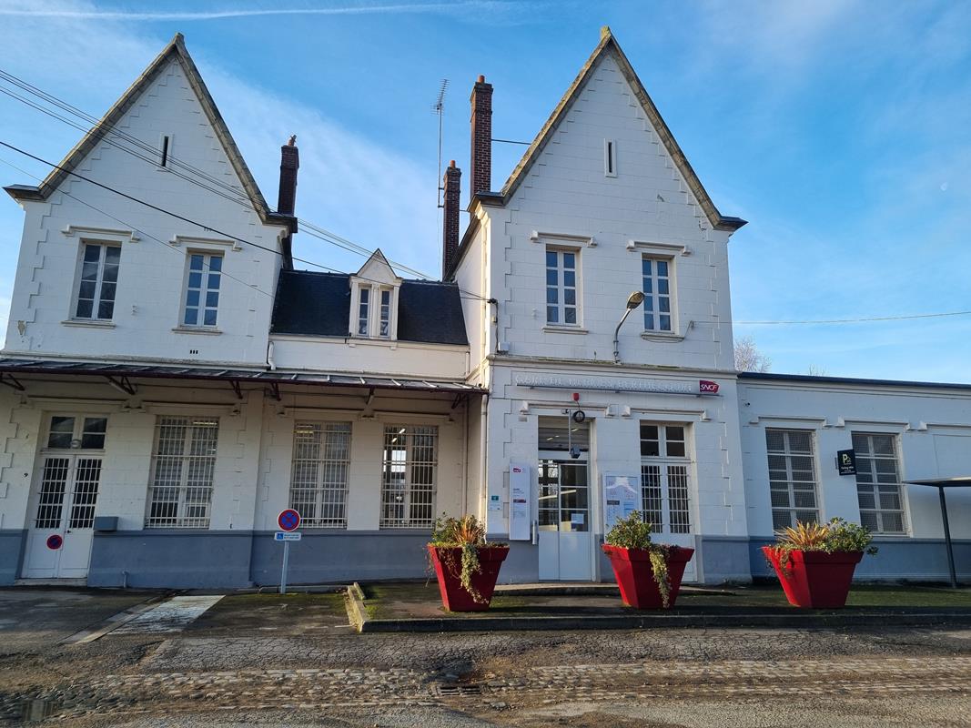 Gare de Hermes - Berthecourt